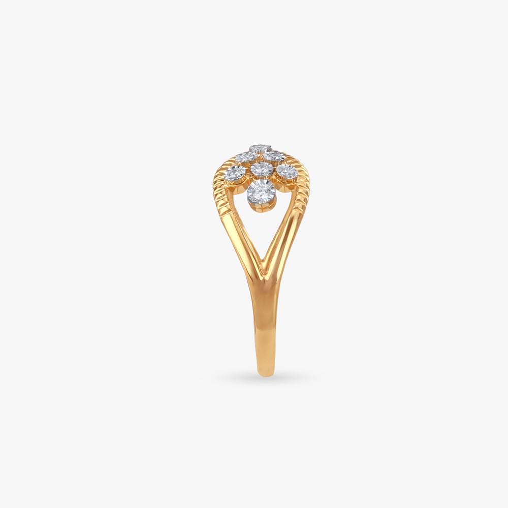 Loop Glimmer Diamond Ring,,hi-res image number null
