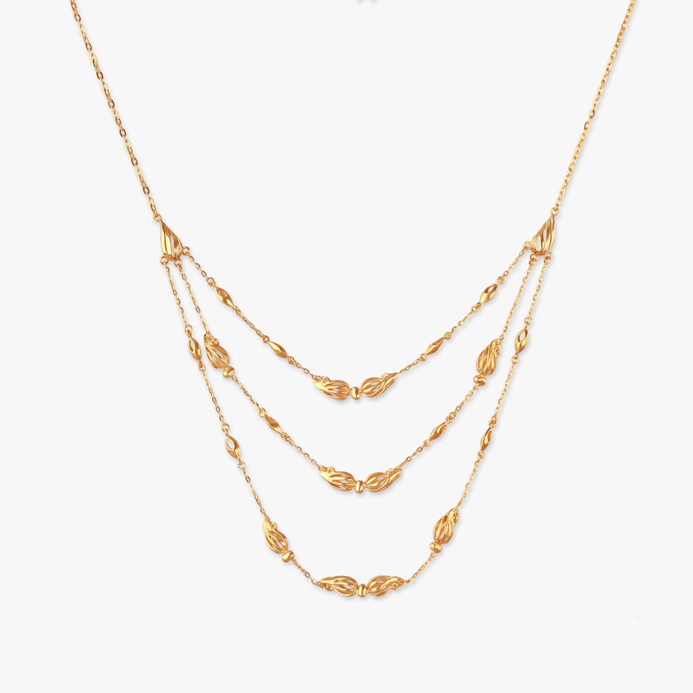 

Twisted Charm Gold Chain