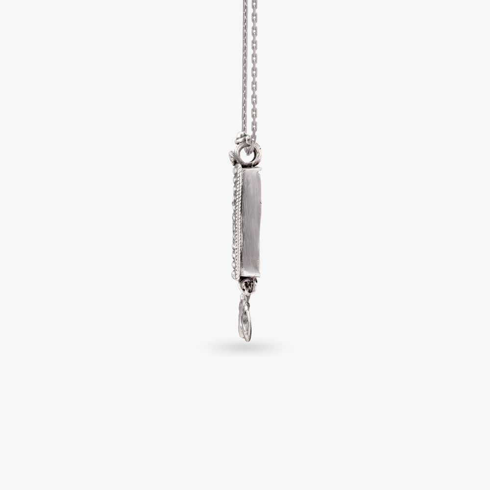 Grid Nomad Silver Pendant,,hi-res image number null