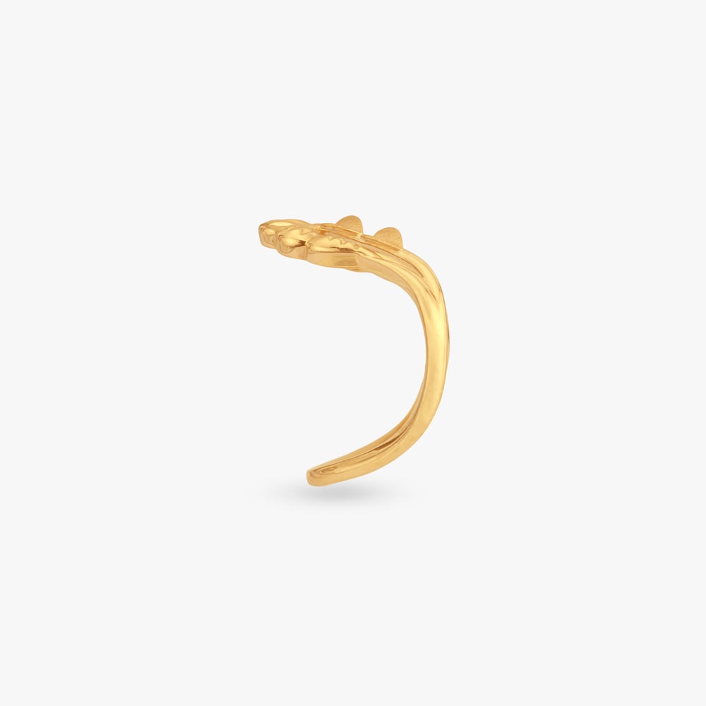 Blossom Arc Gold Ring,,hi-res image number null
