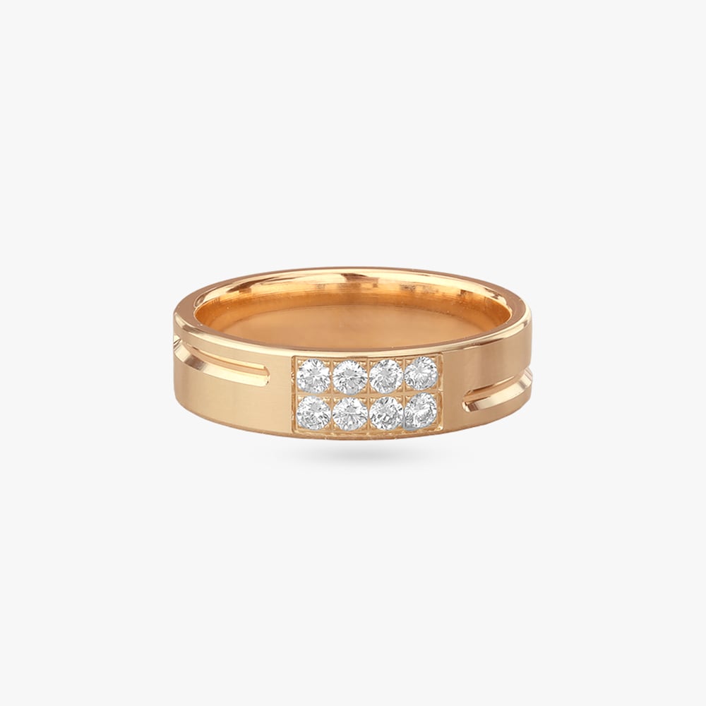Gridline Majesty Diamond Ring for Men,,hi-res image number null