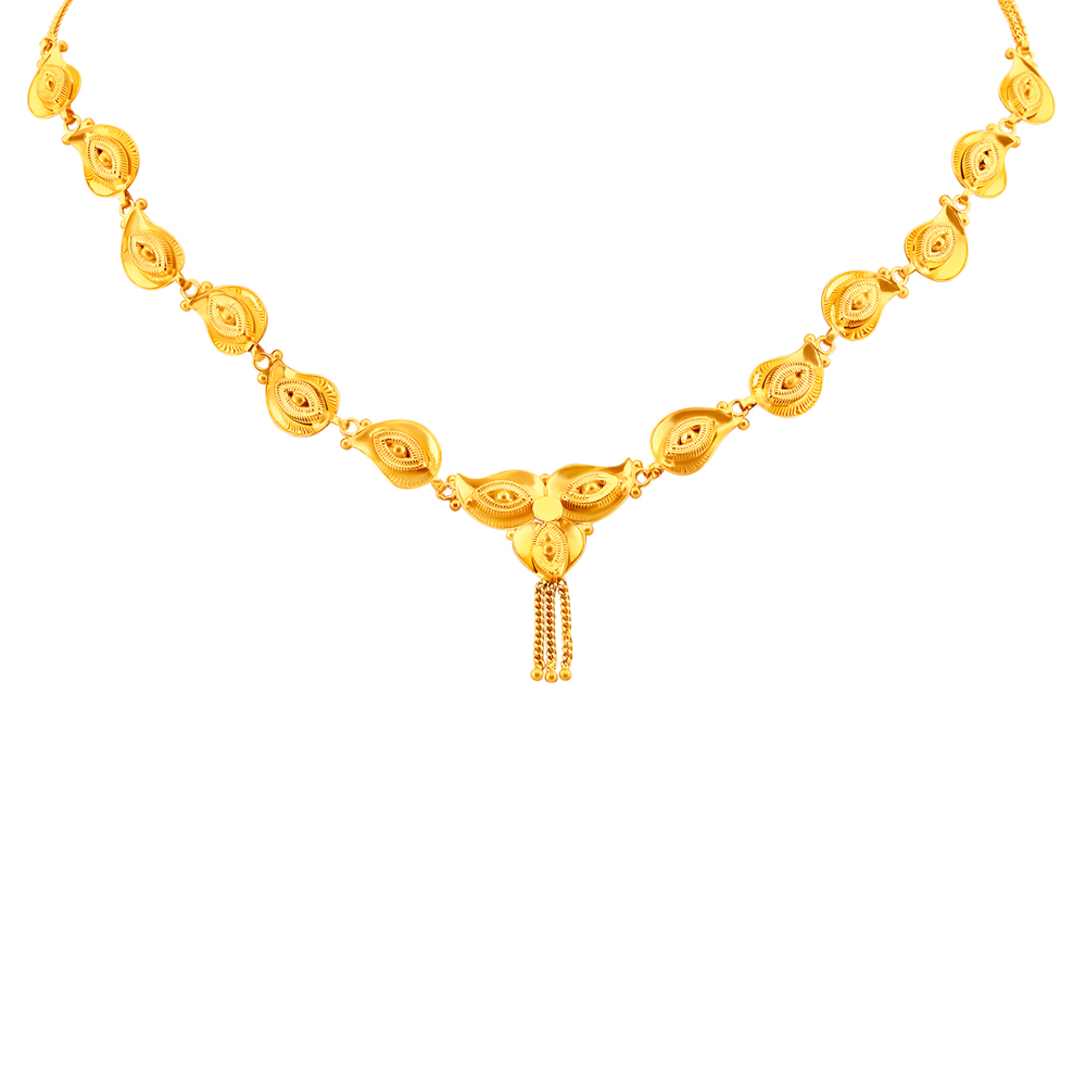 Ravishing Mango Design Necklace Set,,hi-res image number null