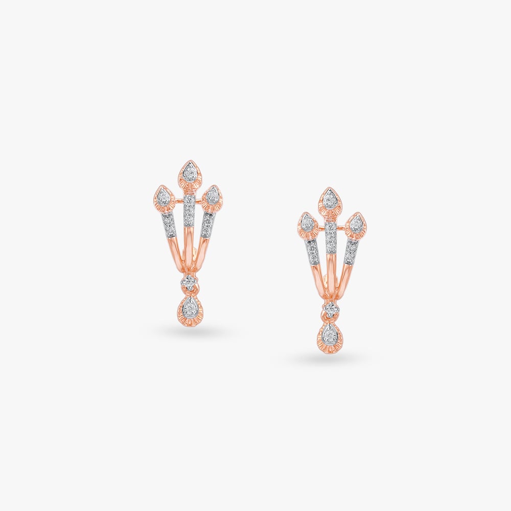 Blush Bloom Diamond Necklace Set,,hi-res image number null