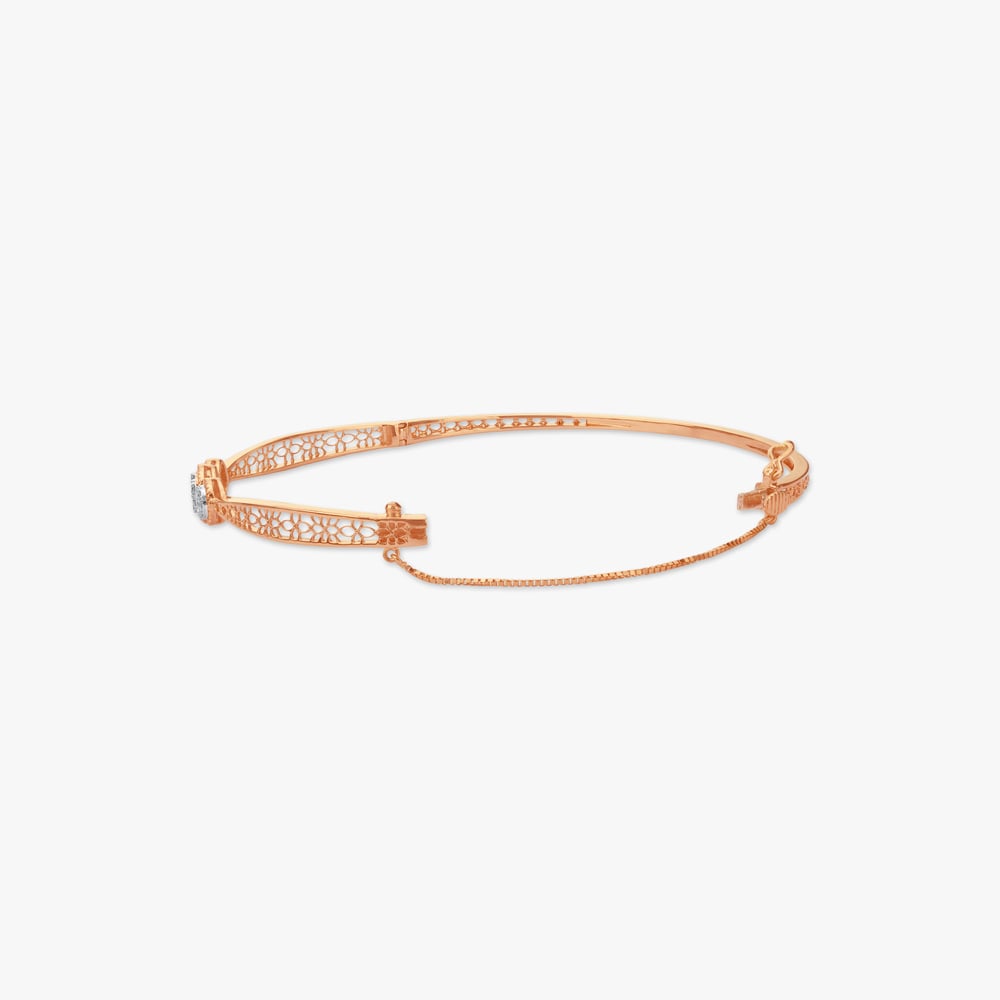 Trinova Halo Diamond Bangle,,hi-res image number null