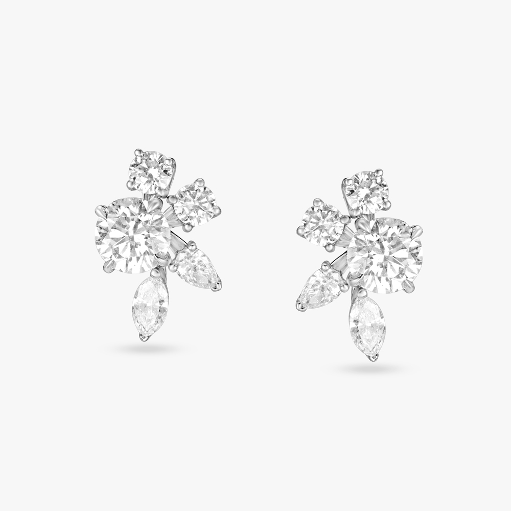 Dazzling Elegance Diamond Earrings