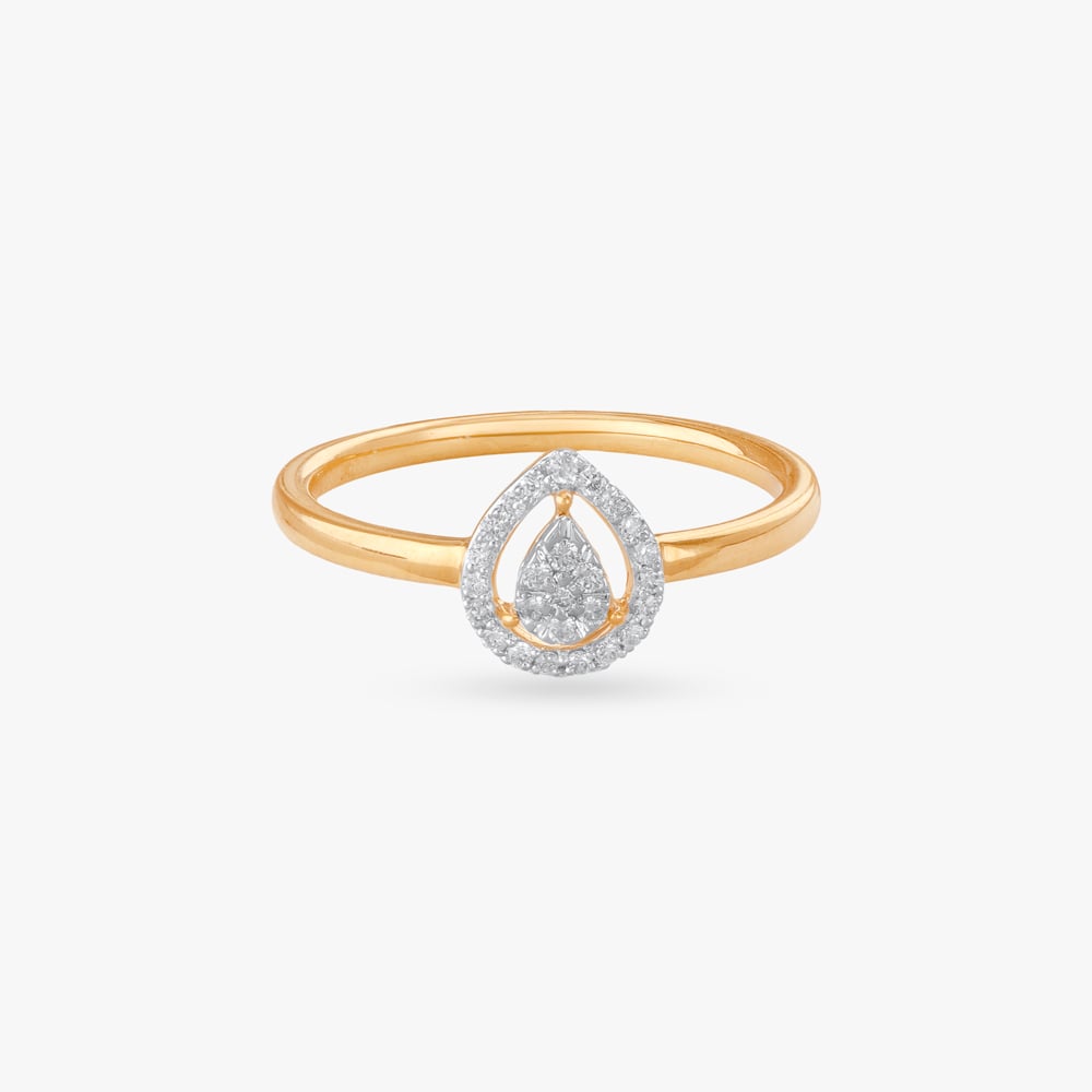 Dewdrop Halo Diamond Ring,,hi-res image number null