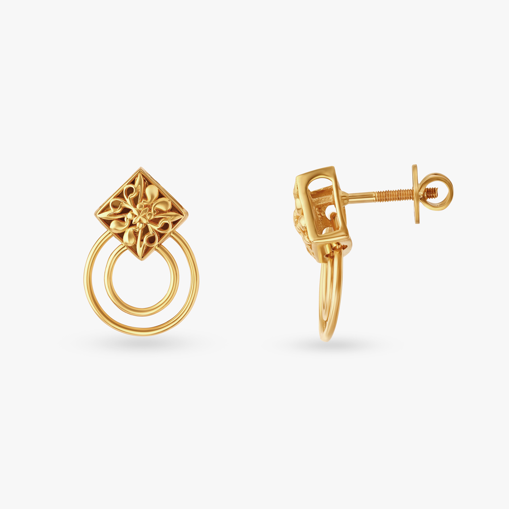 Subtle Geometric Pendant and Earrings Set,,hi-res image number null