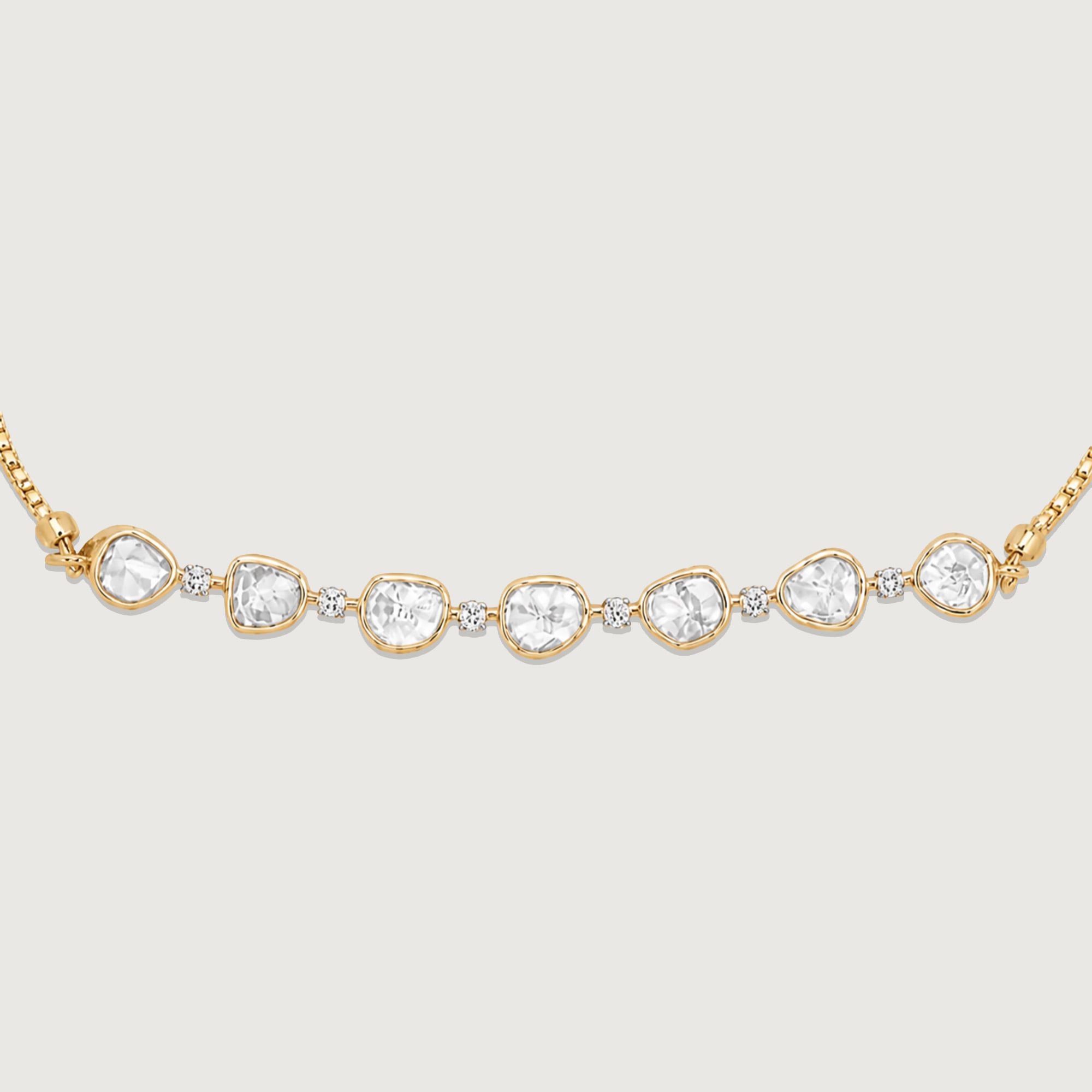 Timeless Grace Polki Diamond Bracelet,,hi-res image number null