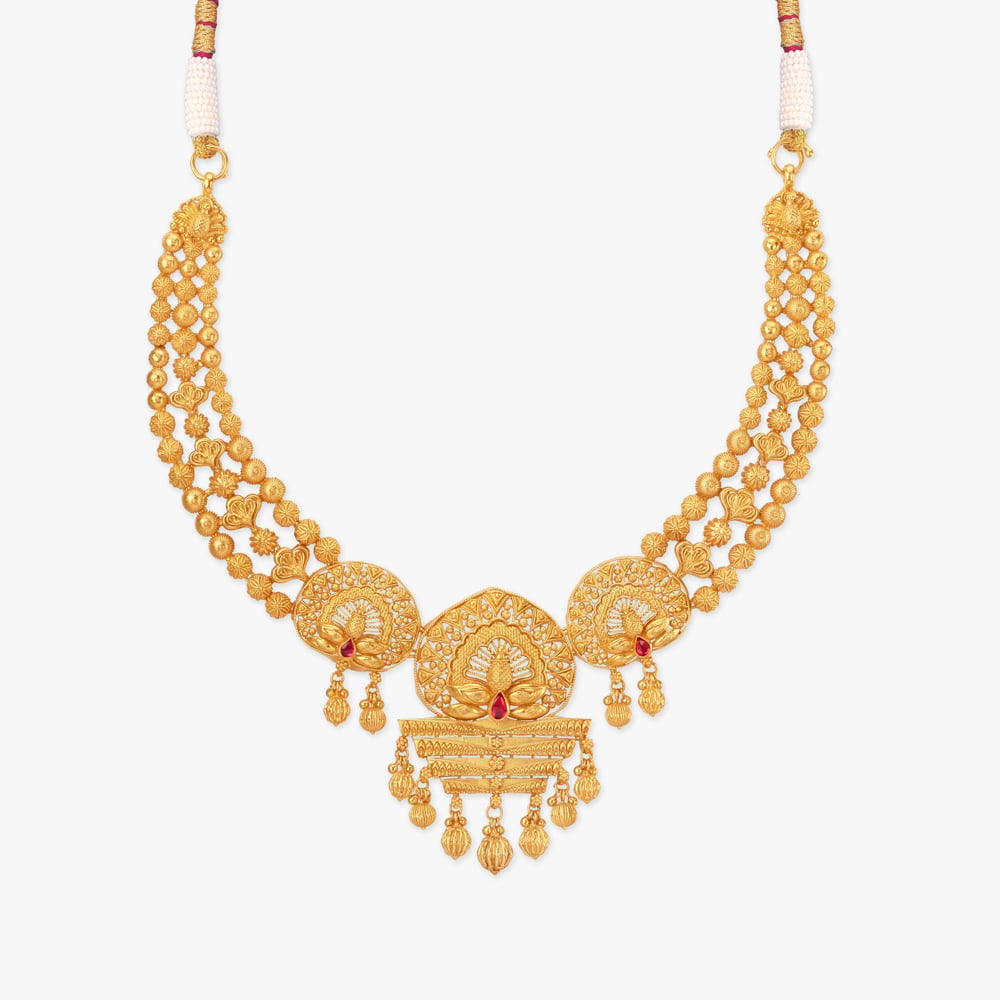 Heritage Splendour Gold Necklace set,,hi-res image number null