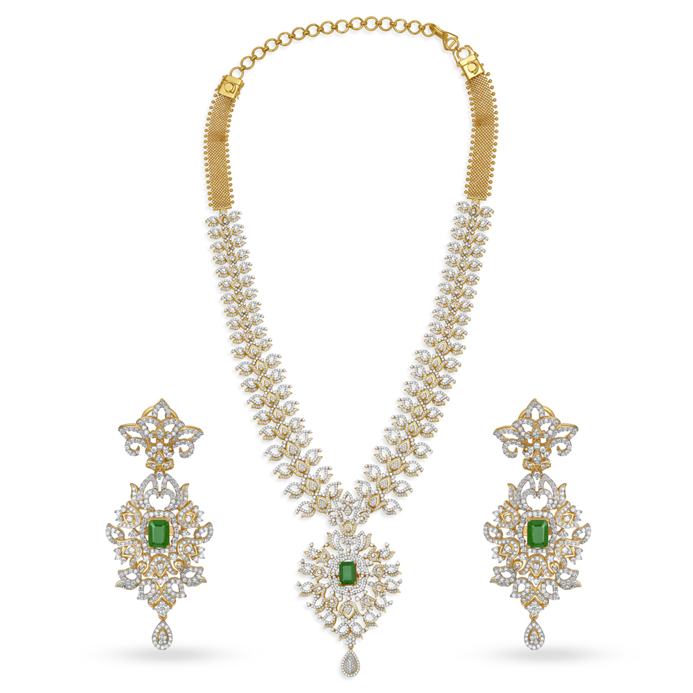 Majestic Diamond Necklace Set
