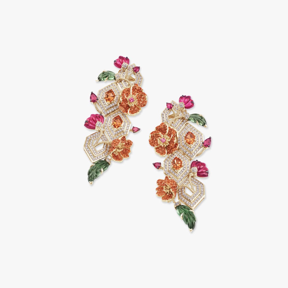 Blooming Brilliance Earrings,,hi-res image number null