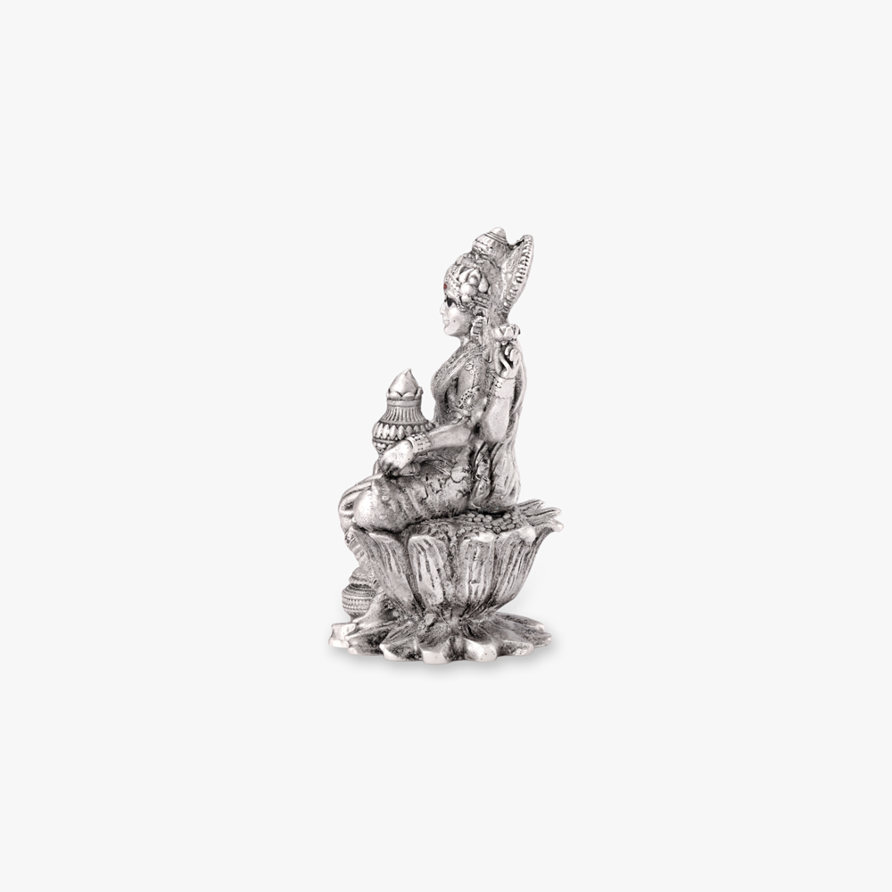 Mahalakshmi Grace Silver Idol,,hi-res image number null