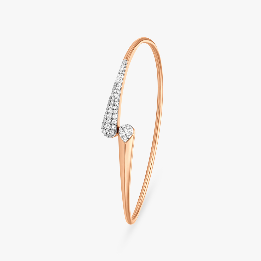 Sleek Radiance Diamond Bangle,,hi-res image number null