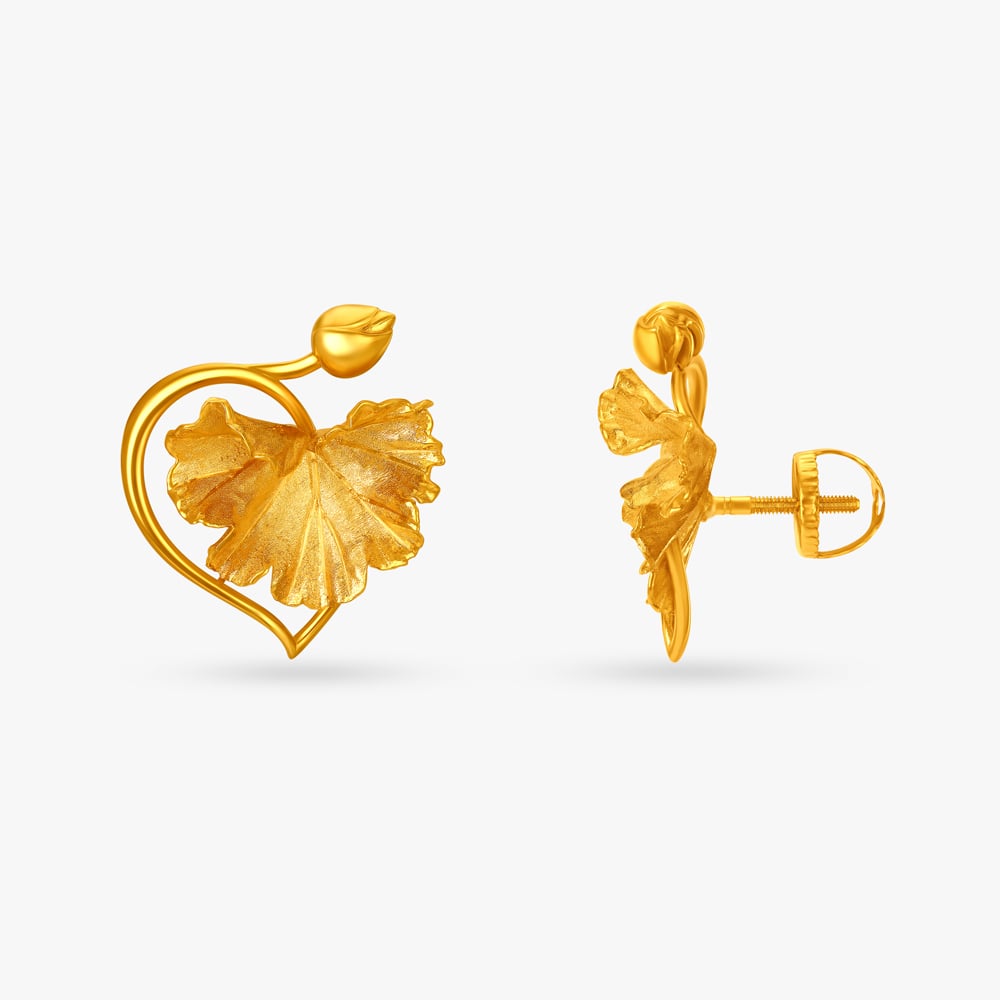Tawny Tendrils Stud Earrings,,hi-res image number null