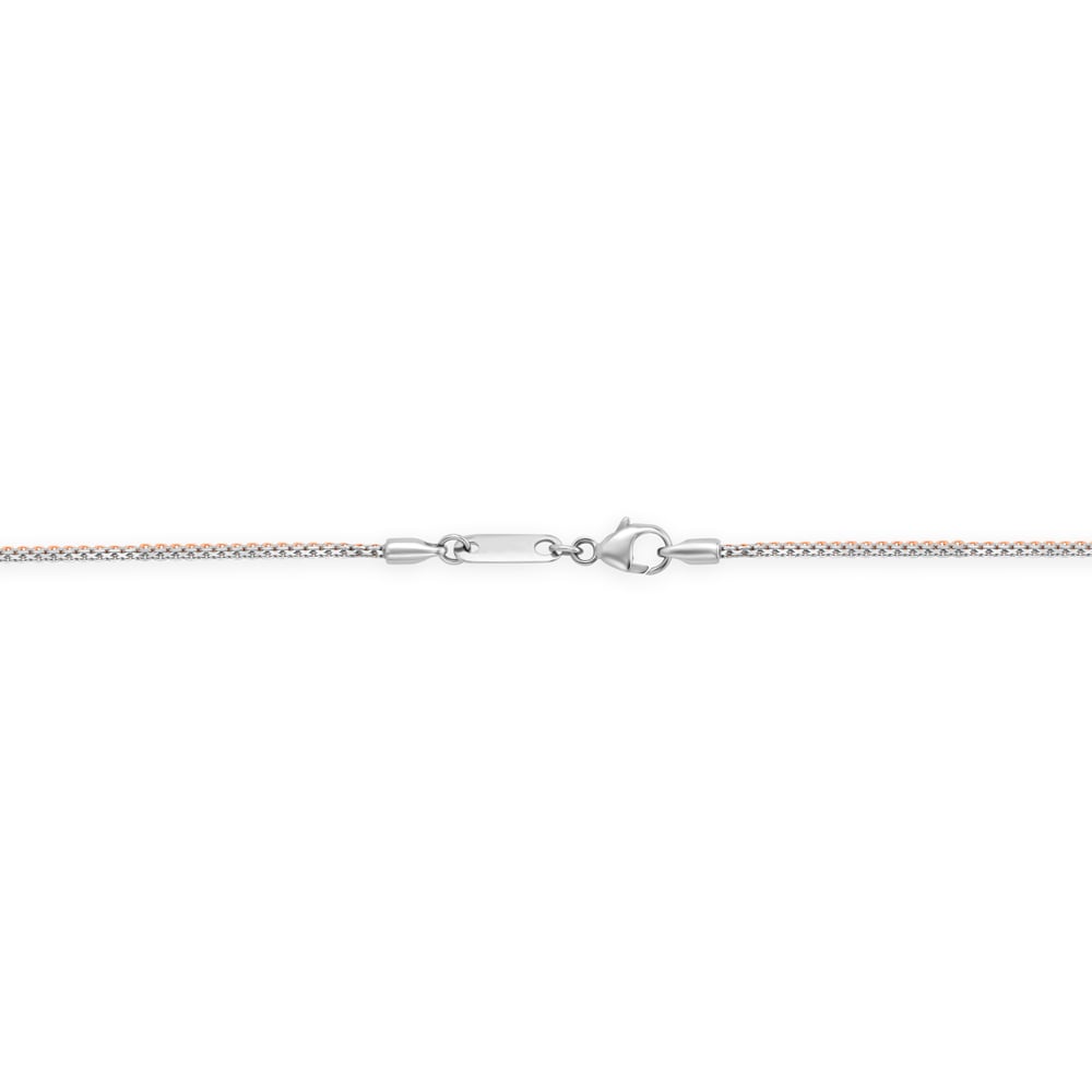 Elegant 950 Karat Platinum And Rose Gold Reversible Chain,,hi-res image number null