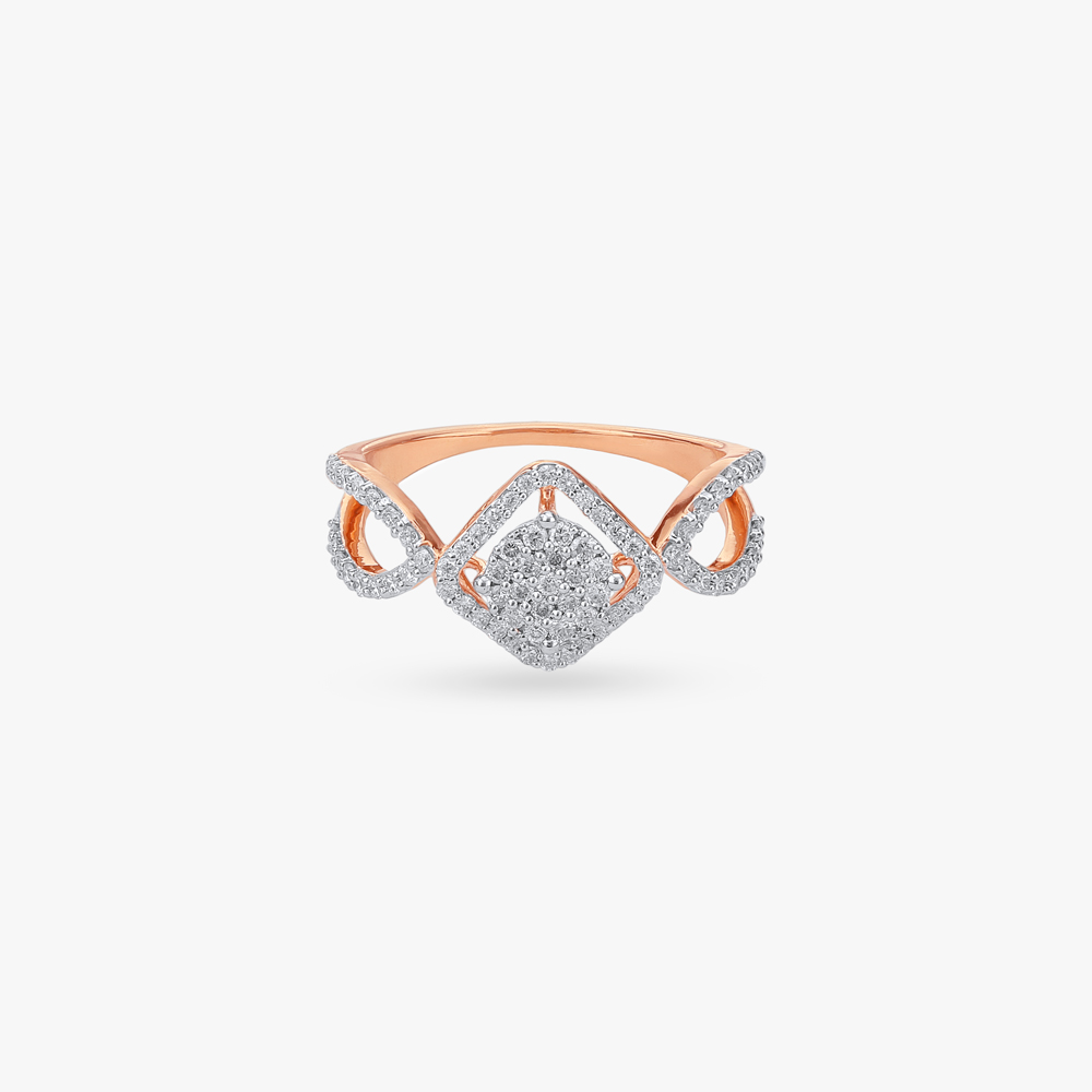 Classic Curve Diamond Ring,,hi-res image number null
