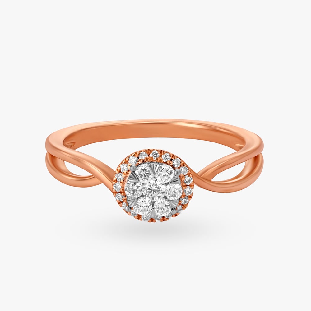 Flower Cluster Diamond Ring,,hi-res image number null
