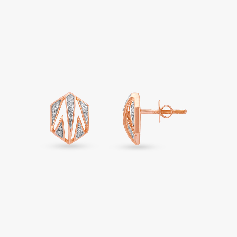 Valor Gleam Diamond Stud Earrings,,hi-res image number null