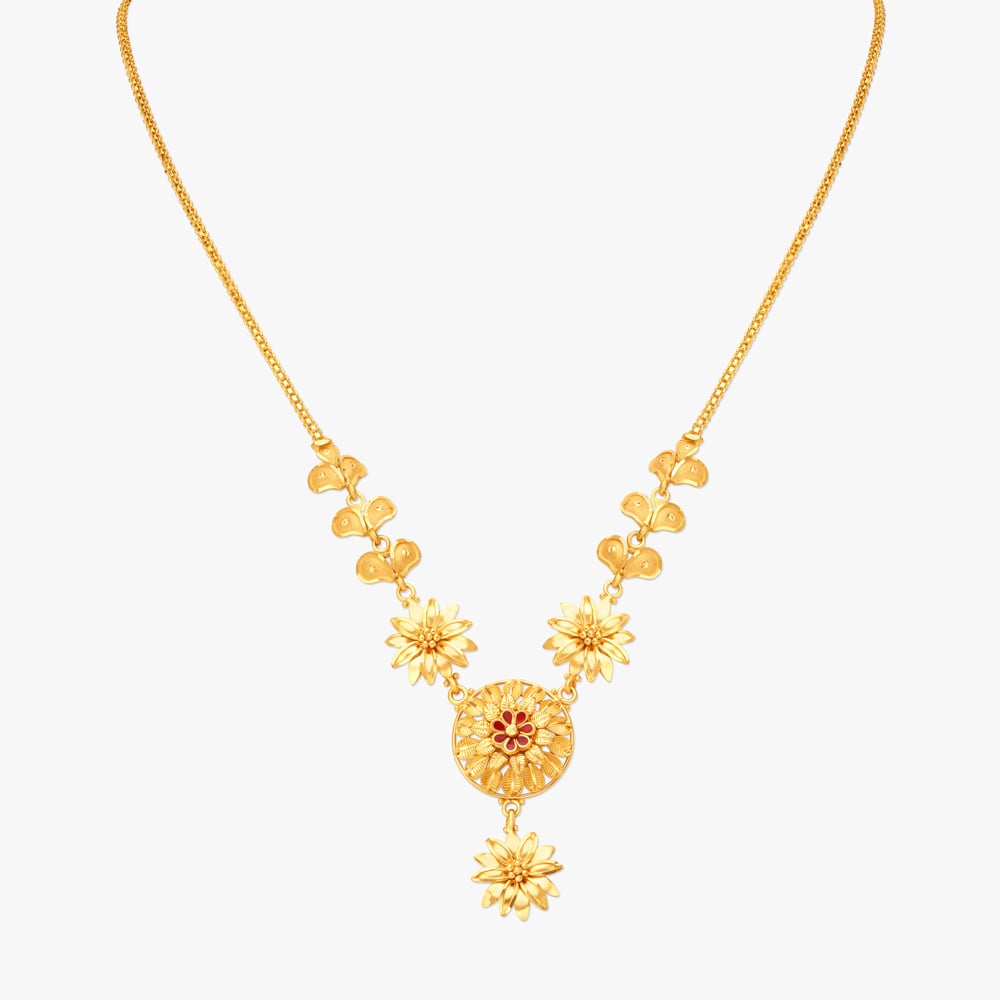 Radiant Floral Necklace,,hi-res image number null