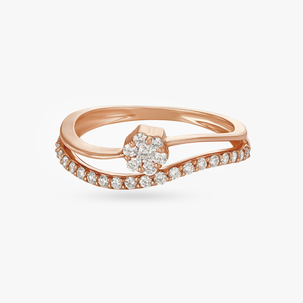 Lovely Floral Diamond Ring,,hi-res image number null