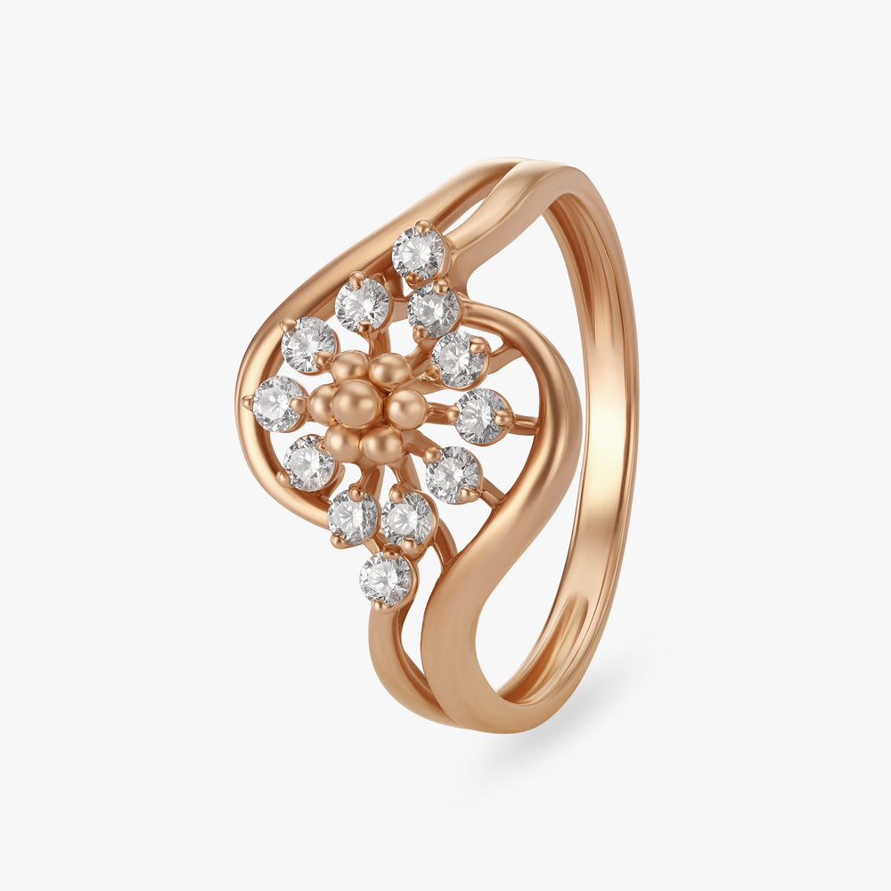 Dainty Diamond Finger Ring,,hi-res image number null