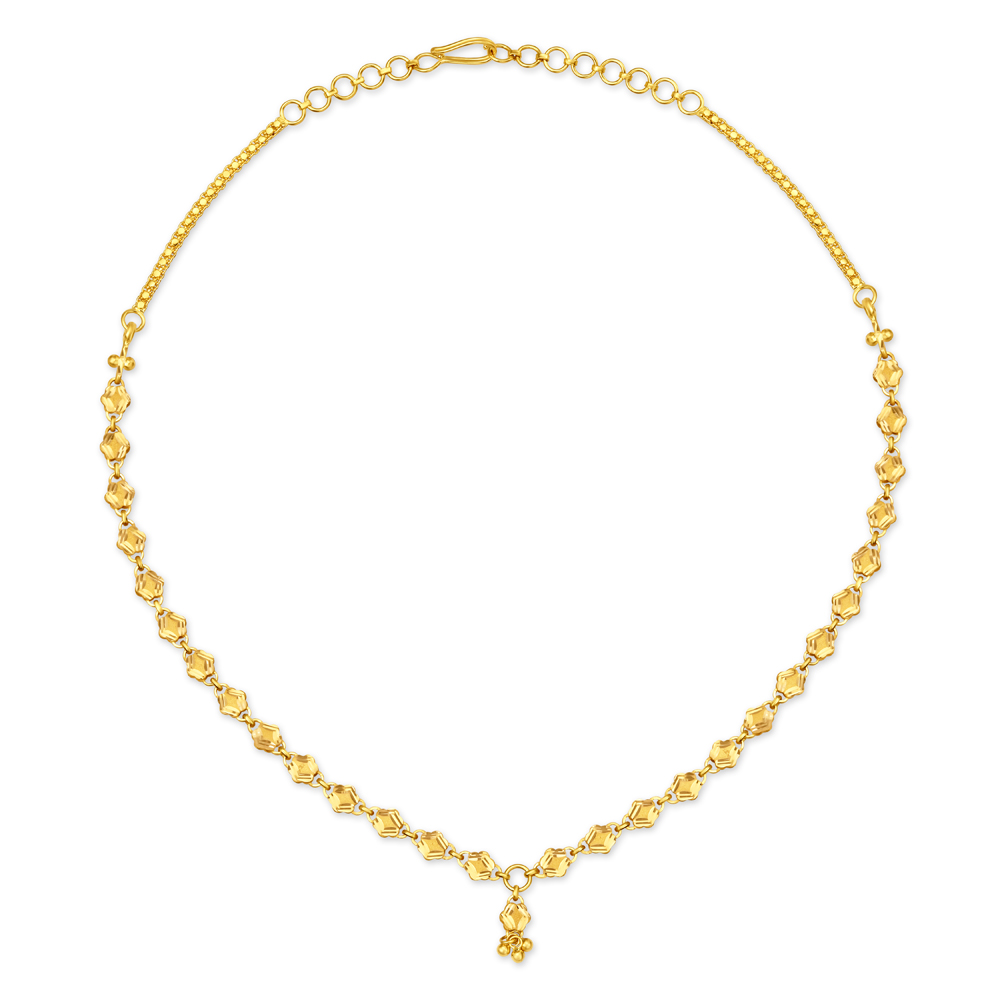 Alluring Gold Necklace,,hi-res image number null