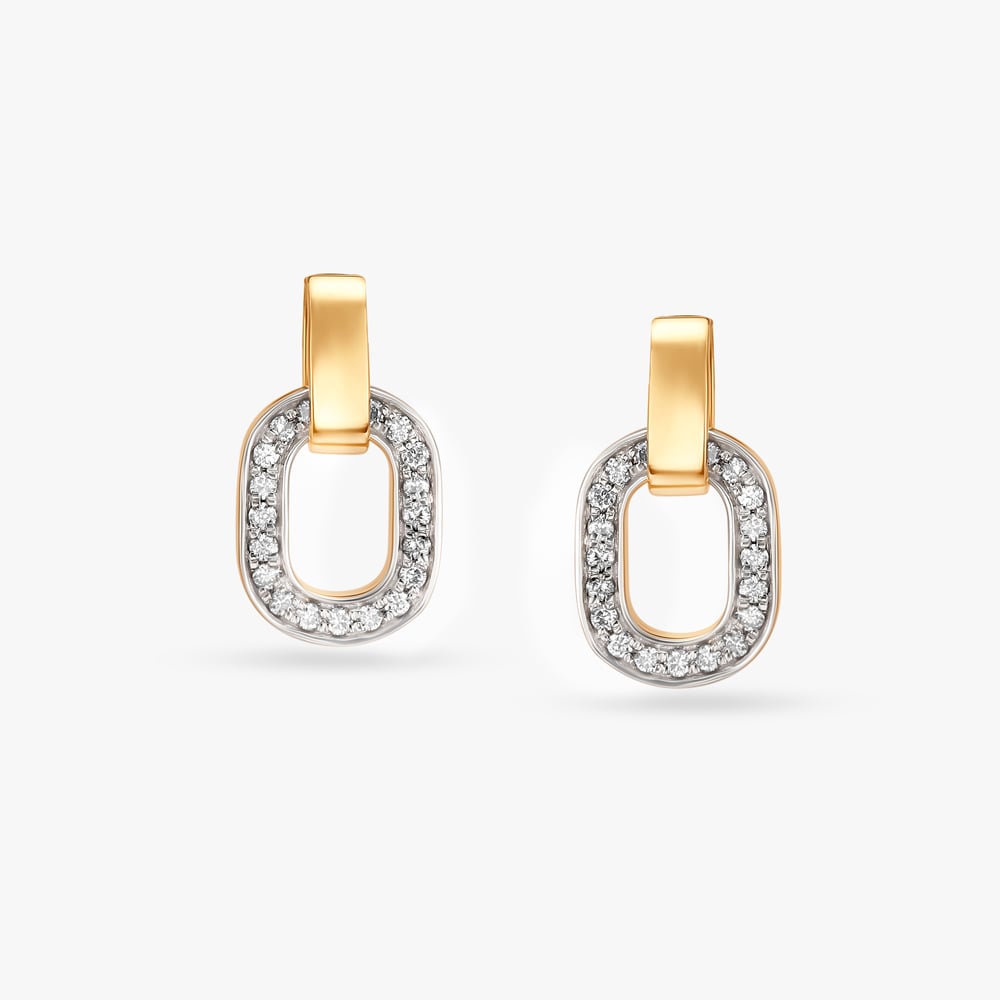 Waterfall Of Grace Diamond Drop Earrings,,hi-res image number null