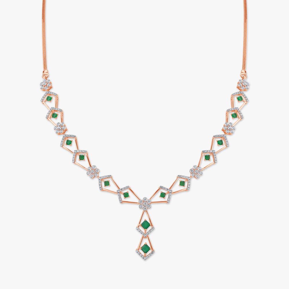 Sparkle Pop Diamond Necklace Set,,hi-res image number null