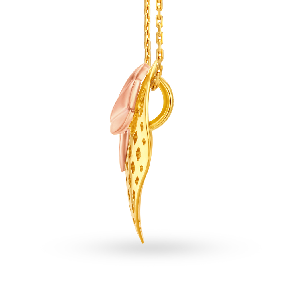 Radiant Gold Pendant and Earrings Set,,hi-res image number null