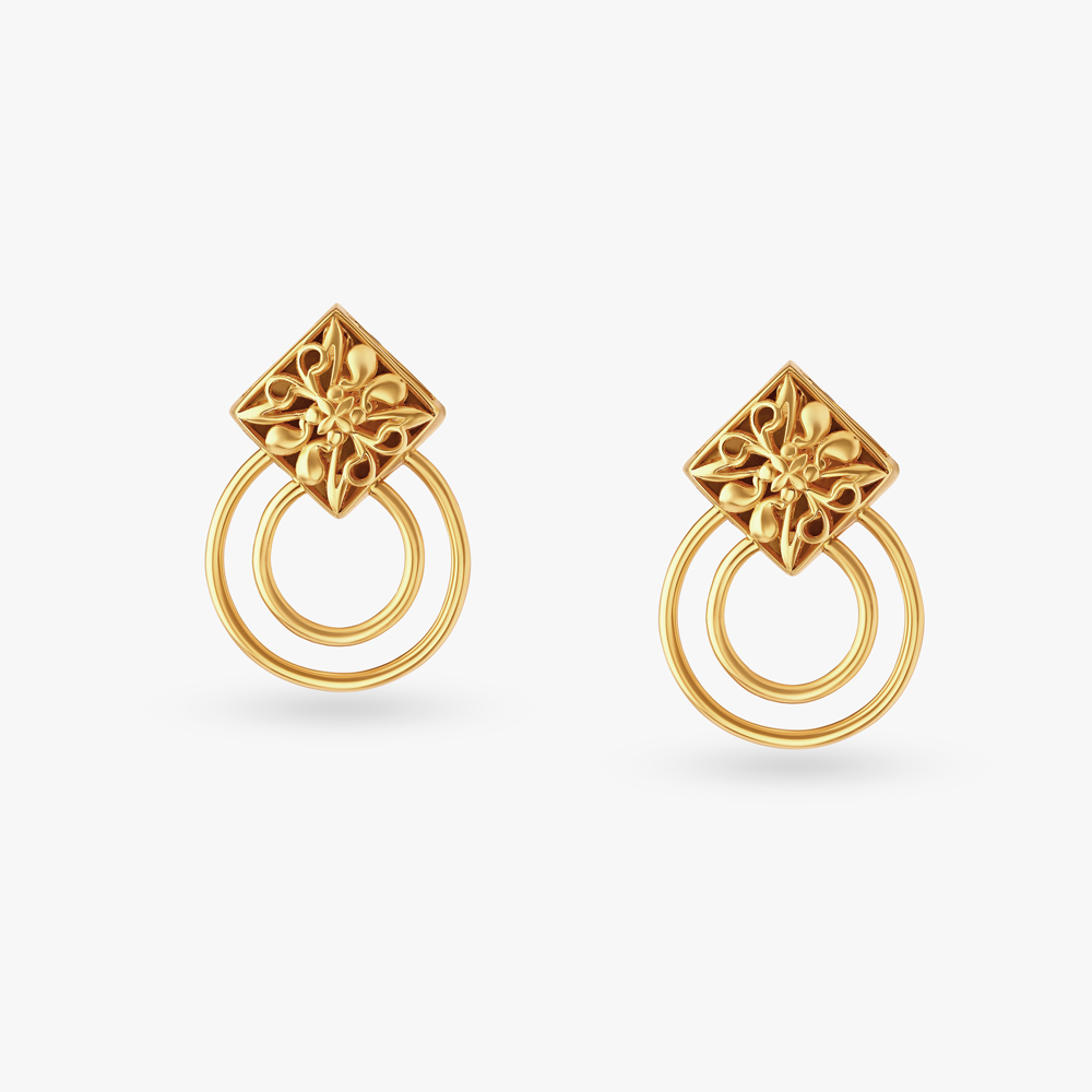 Subtle Geometric Pendant and Earrings Set,,hi-res image number null
