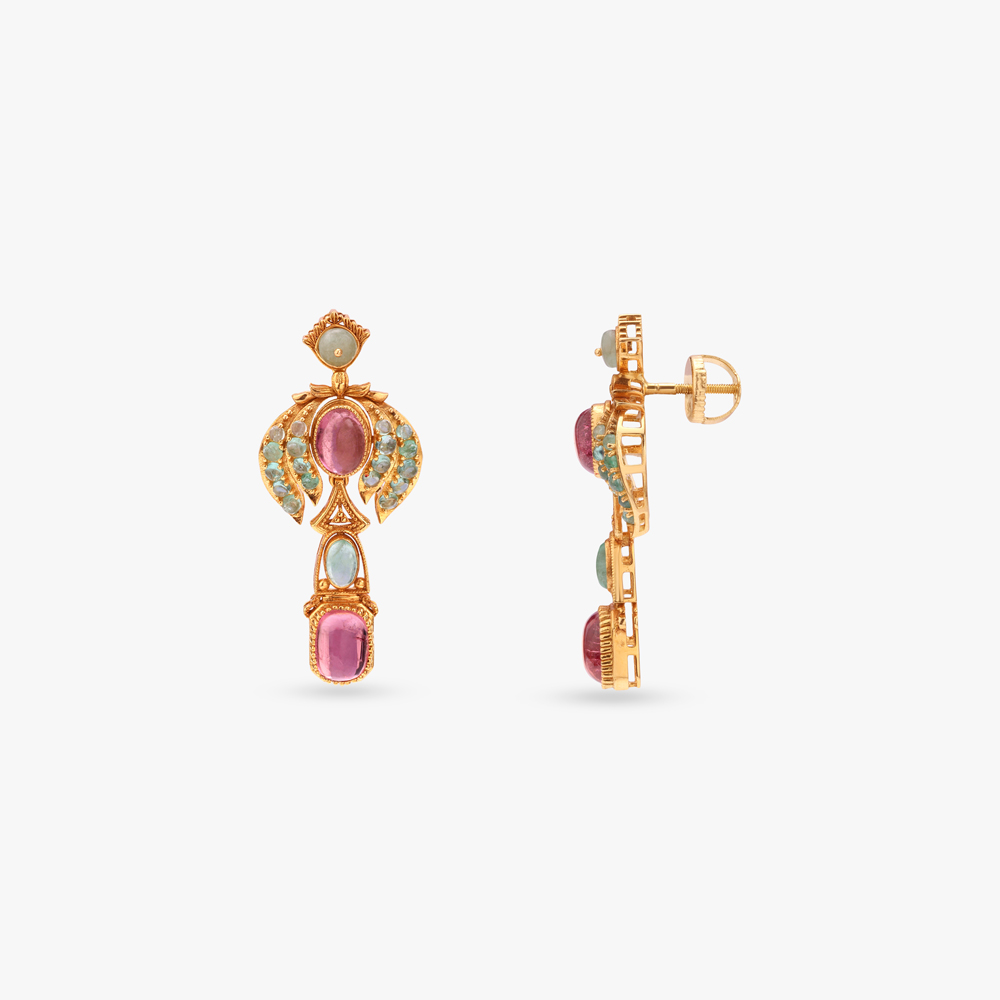 Orchard Drape Gold Necklace Set,,hi-res image number null