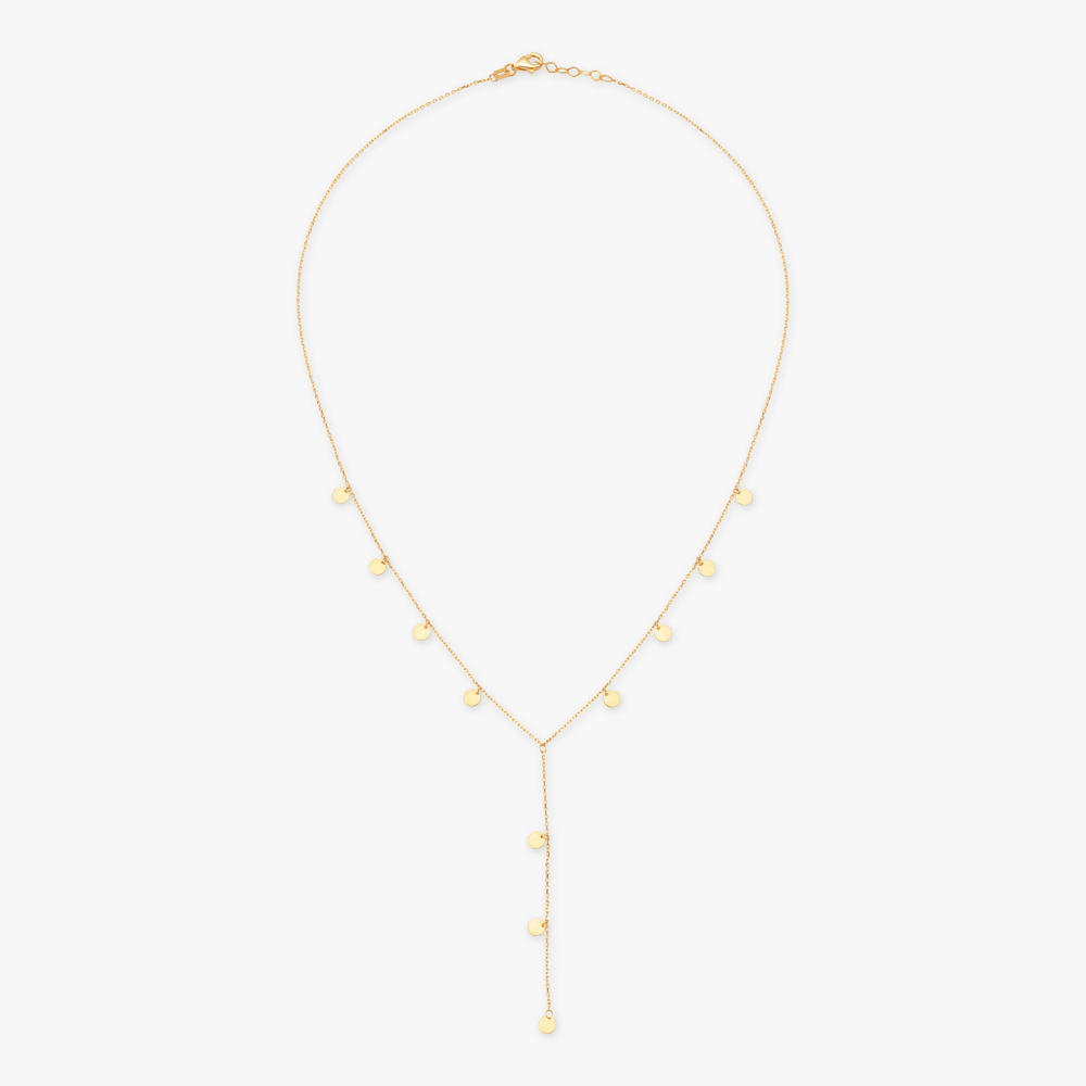 Minimalist Charm Gold Necklace,,hi-res image number null