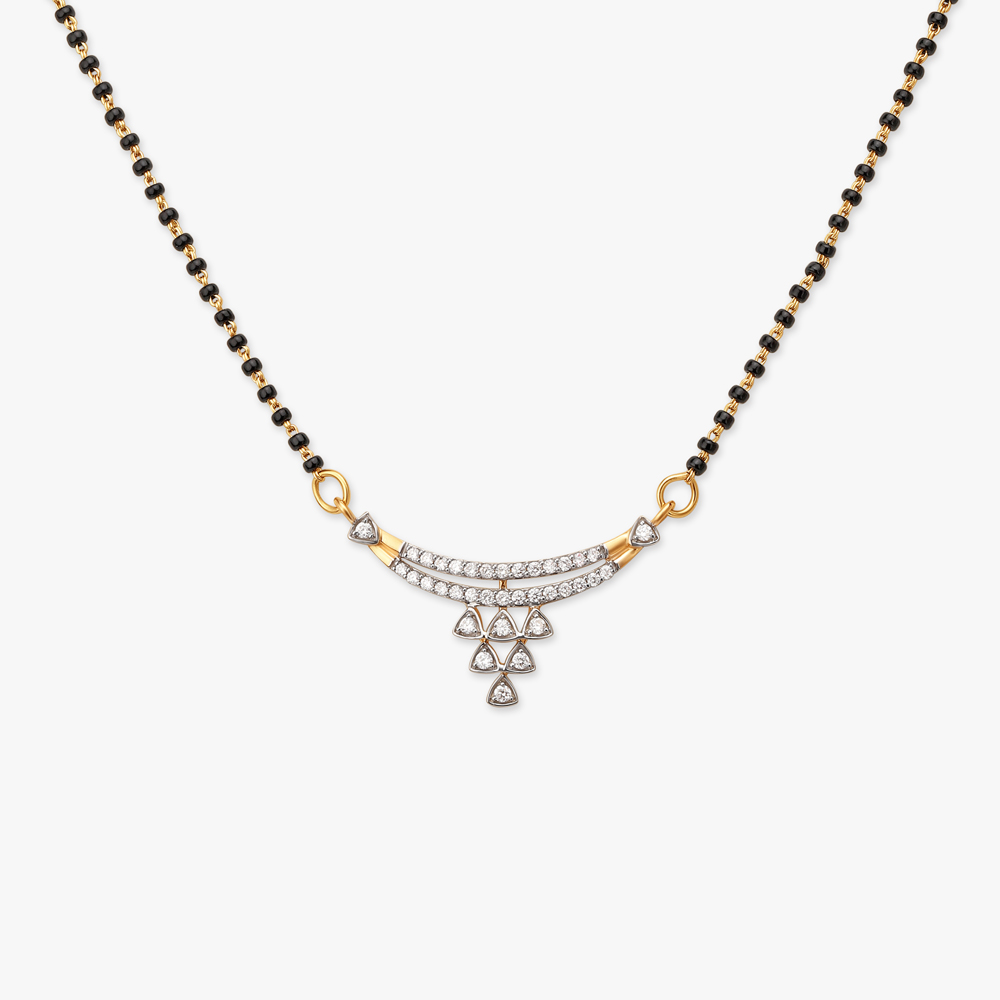 Everlasting Commitment Diamond Mangalsutra,,hi-res image number null