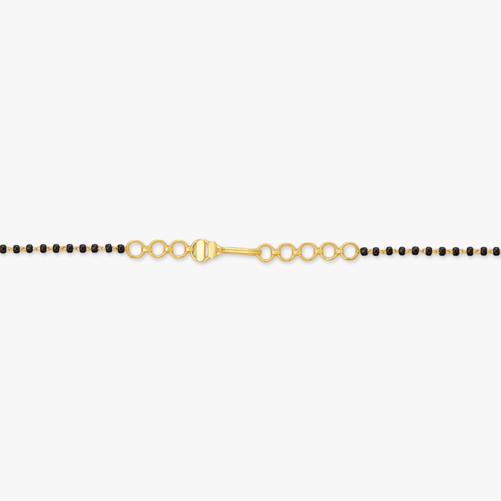 Celestial Lotus Gold Mangalsutra,,hi-res image number null