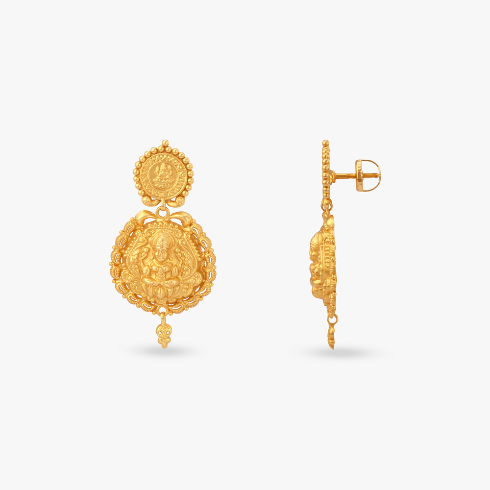 Opulent Heritage Gold Short Kasu Necklace Set,,hi-res image number null