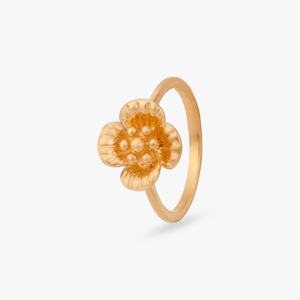Radiant Bloom Gold Ring,,hi-res image number null