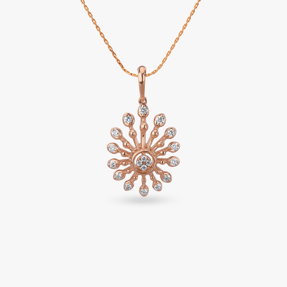 

Sunflare Spark Diamond Pendant