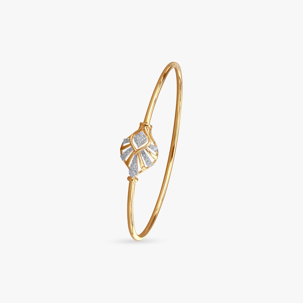 Majestic Rays Diamond Bangle,,hi-res image number null