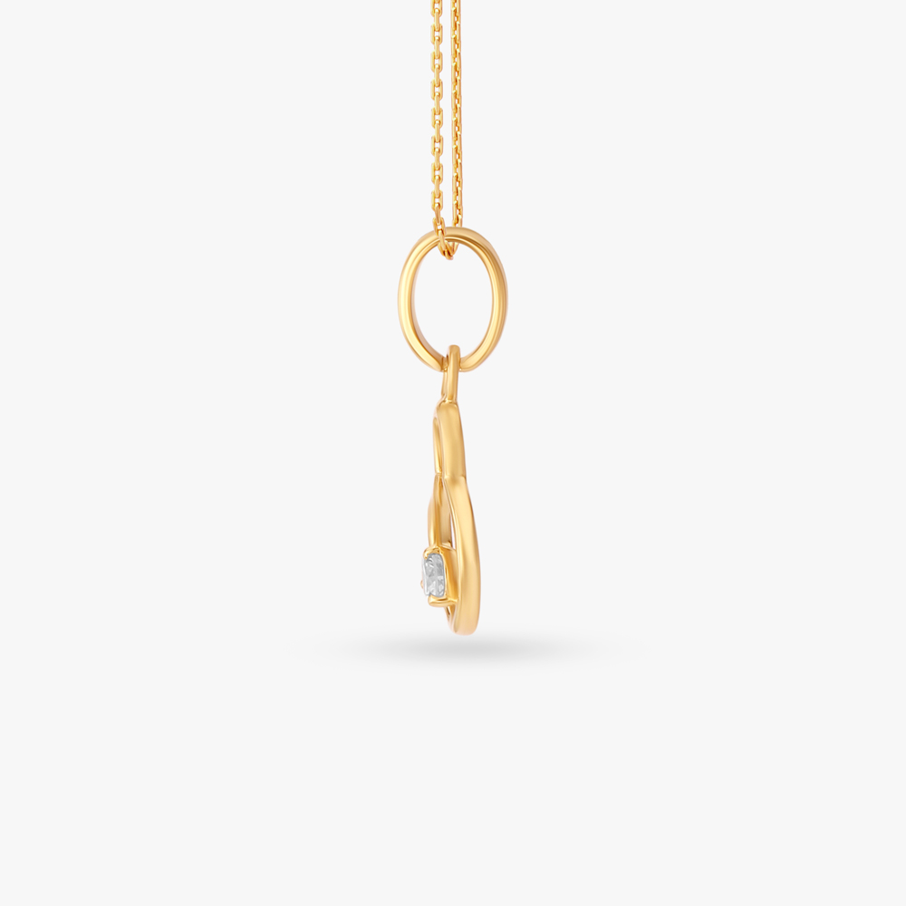 Cute Teddy Bear Diamond Pendant for Kids,,hi-res image number null