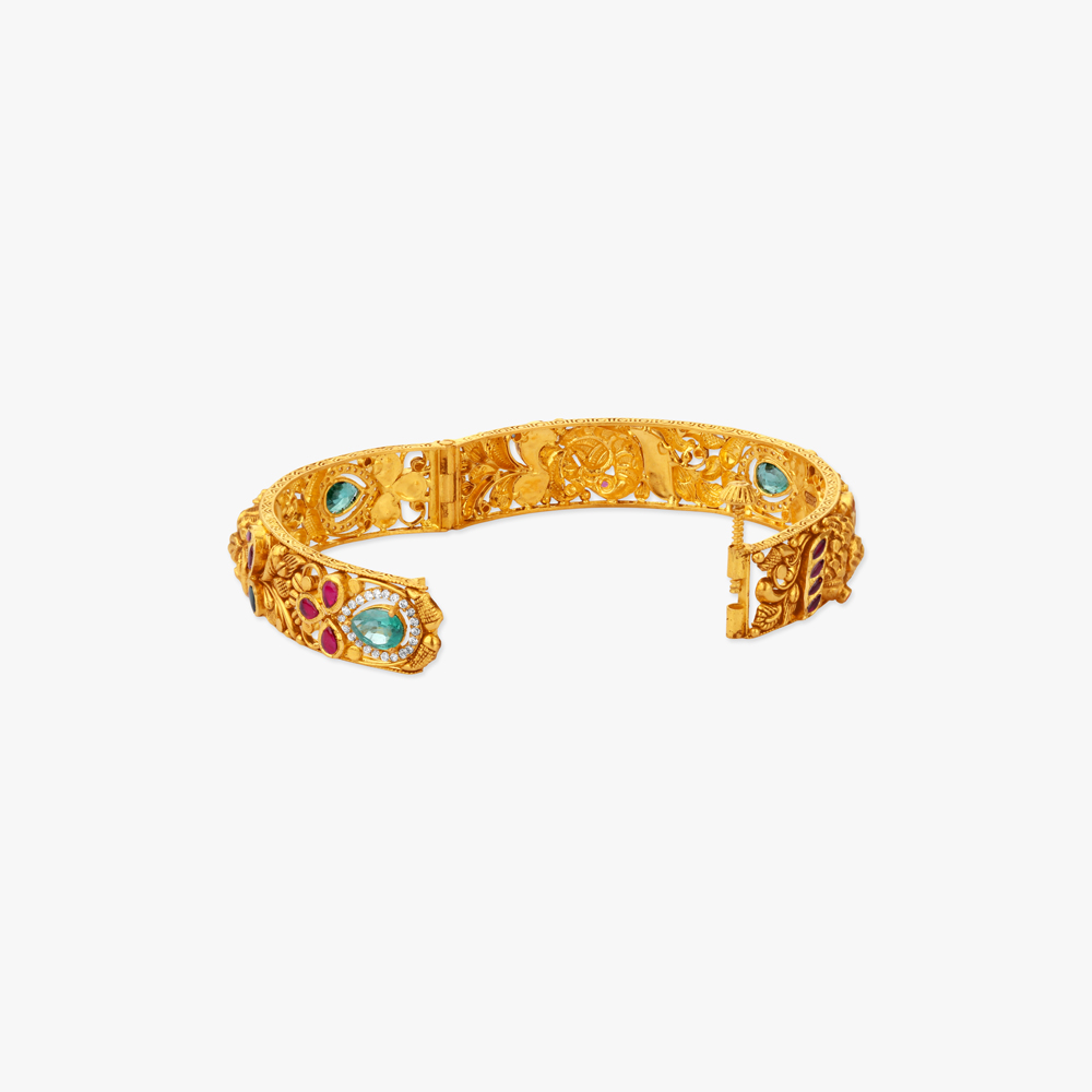 Palace Garden Gold Bangles,,hi-res image number null