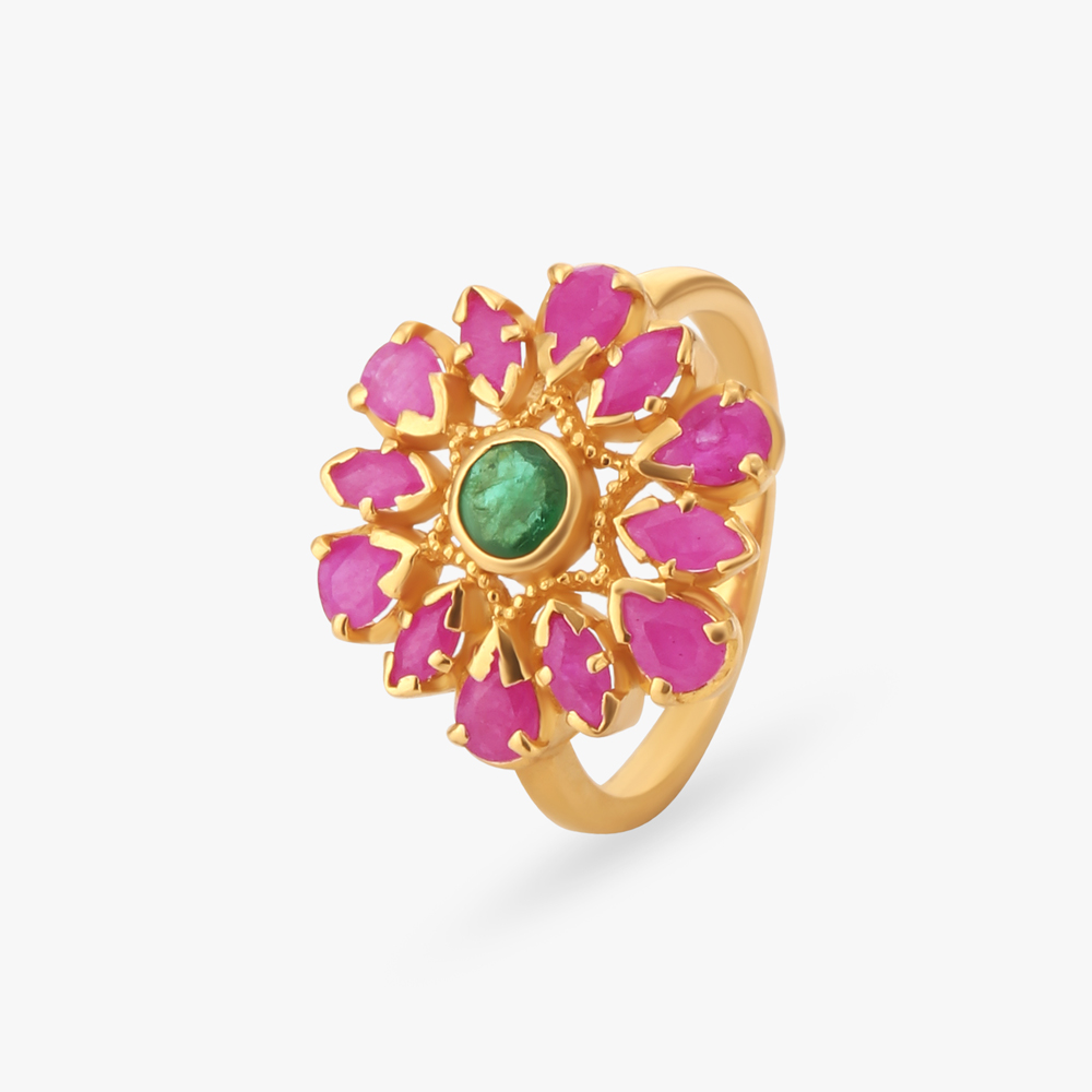 Blossom Burst Finger Ring,,hi-res image number null
