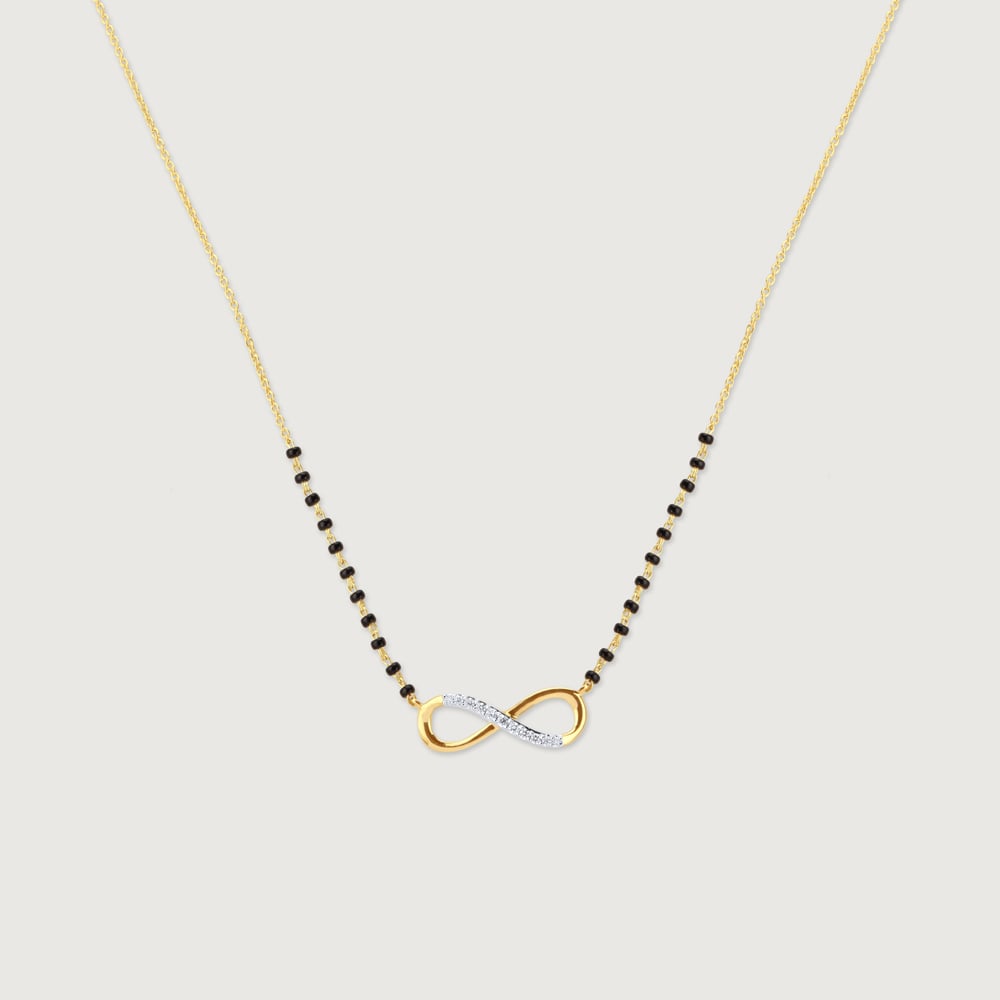 Infinite Love Diamond Mangalsutra,,hi-res image number null