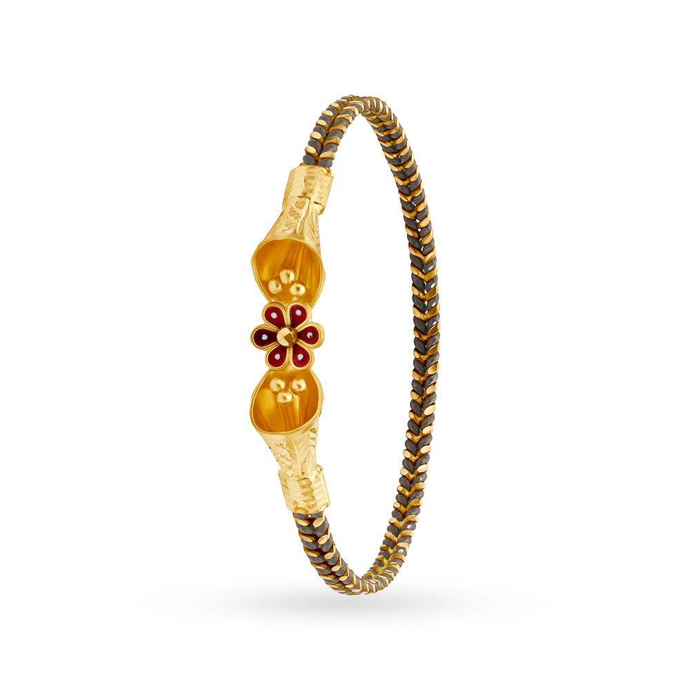 Alluring Gold Bangle