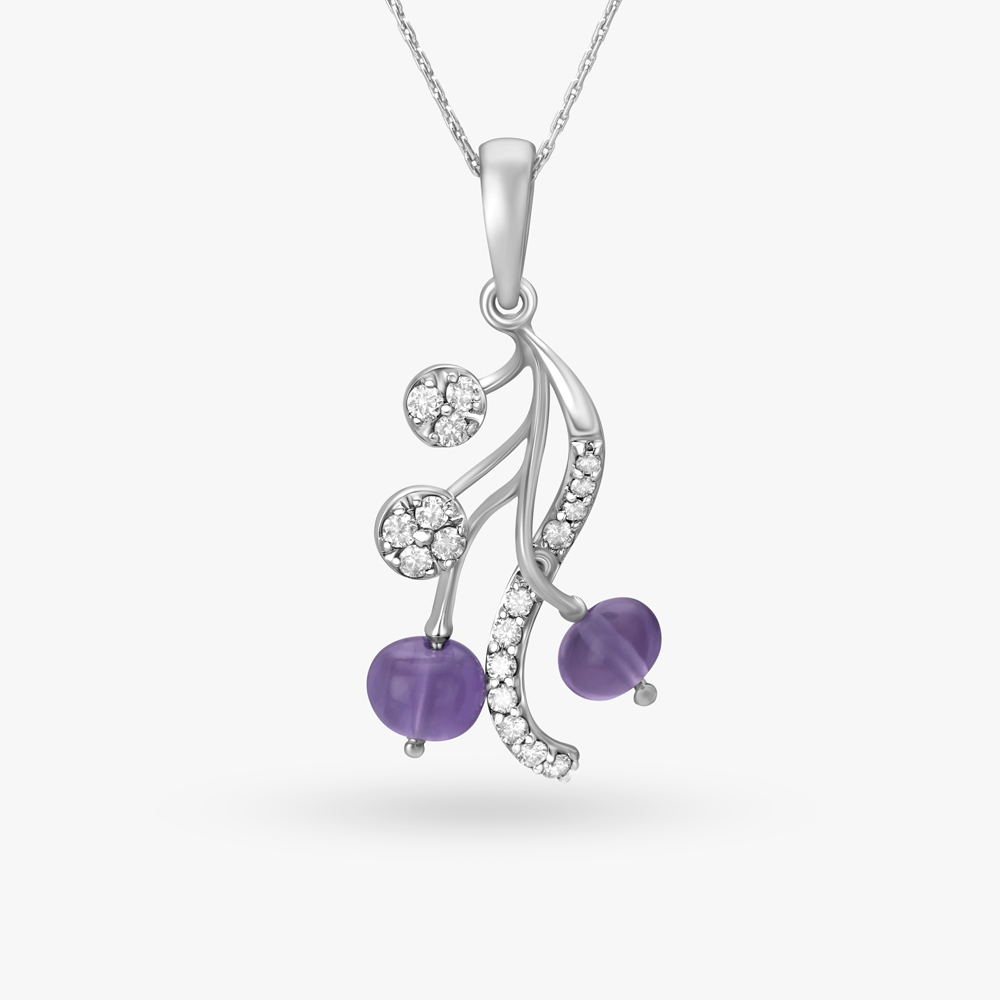 Vivacious in Violet Pendant