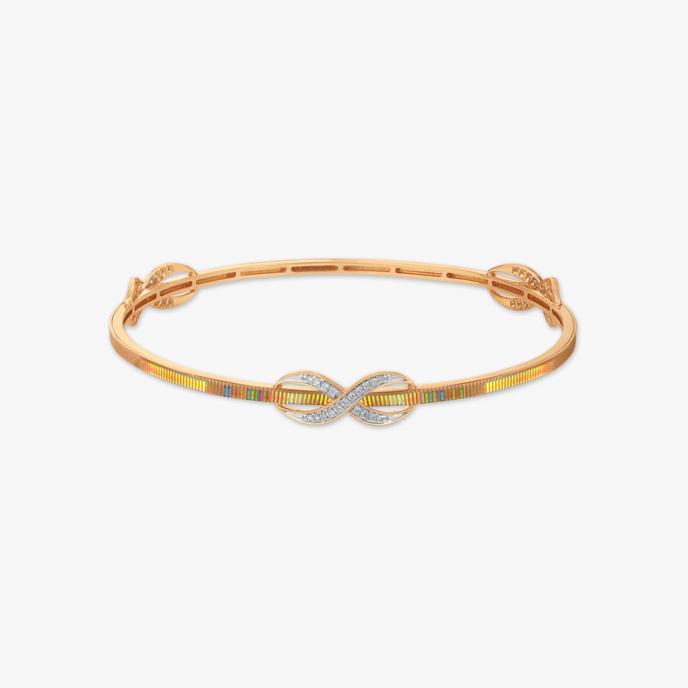 Infinite Prism Diamond Bangle,,hi-res image number null