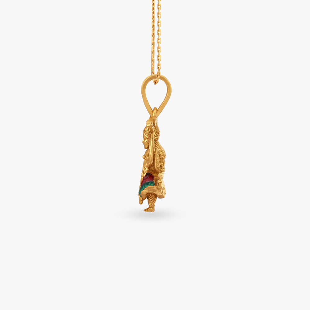 Krishna Melody Gold Pendant,,hi-res image number null