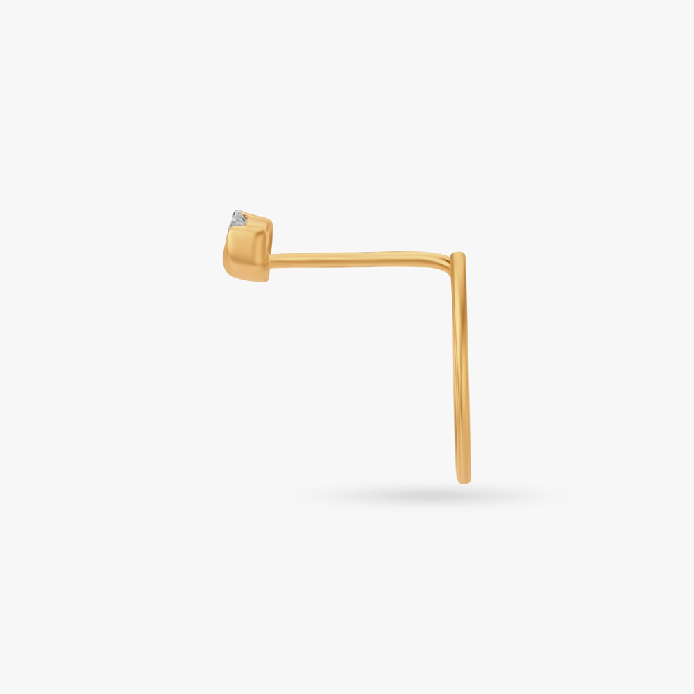 Sparkling Diamond Nose Pin,,hi-res image number null