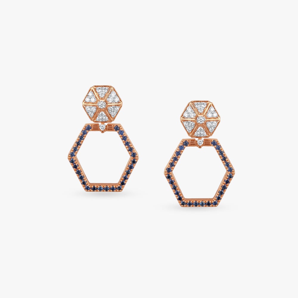 

Versatile Sparkle Diamond Drop Earrings