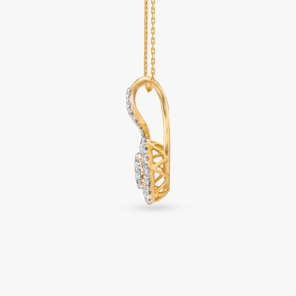 Twinkle Loop Diamond Pendant,,hi-res image number null