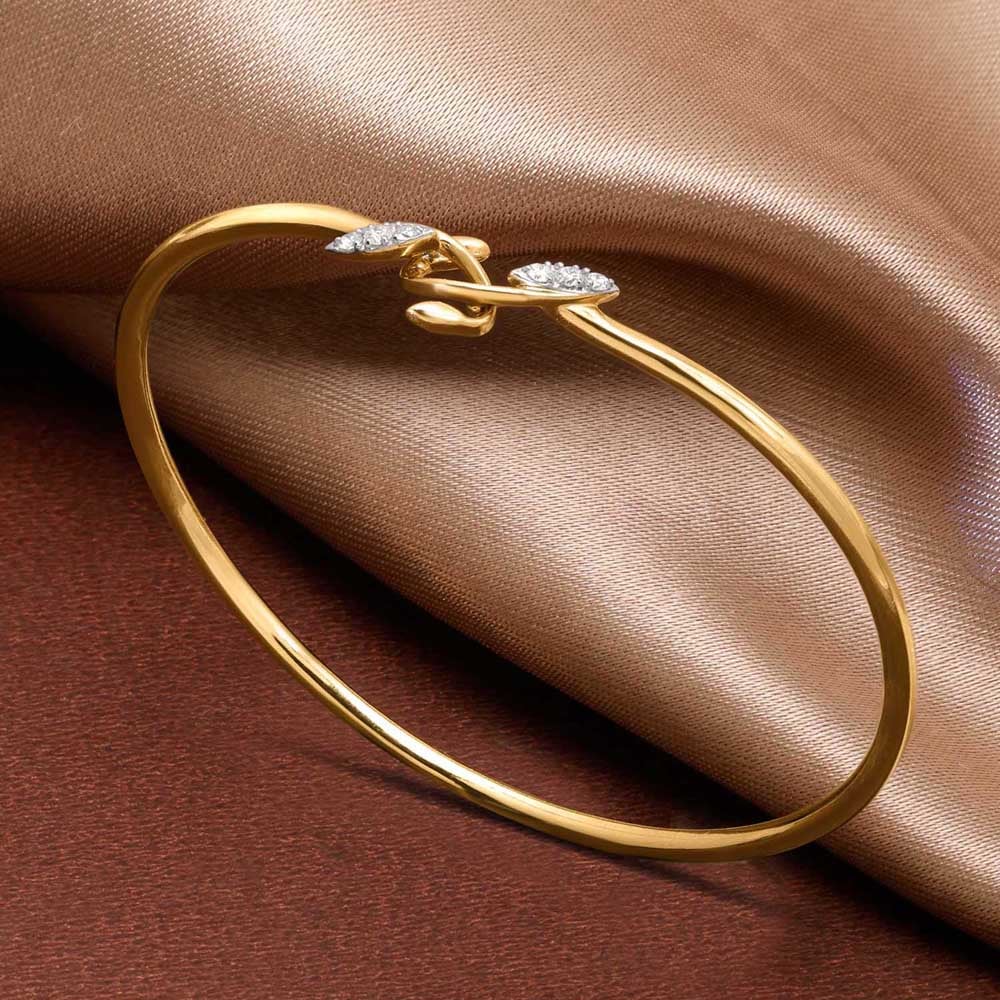 Dreamy Sprout Diamond Bangle,,hi-res image number null